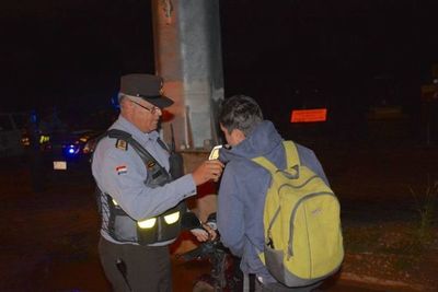 Caminera sancionó a 137 alcoholizados durante el Operativo Caacupé 2020