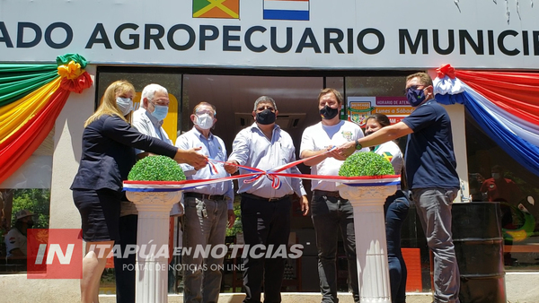 HABILITAN MERCADO MUNICIPAL DE HOHENAU