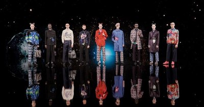 La Nación / Dior desvela la línea de una colección hombre alegre y psicodélica