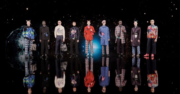 La Nación / Dior desvela la línea de una colección hombre alegre y psicodélica