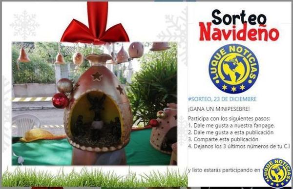 Sorteo navideño •