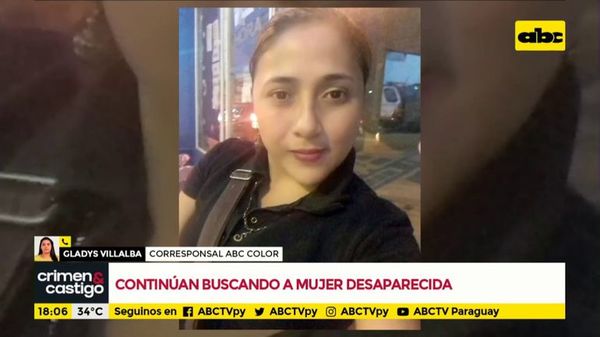 Continúan buscando a mujer desaparecida en Luque - Crimen y castigo - ABC Color