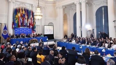 La OEA aprobó una resolución en rechazo a las “elecciones fraudulentas” en Venezuela | .::Agencia IP::.
