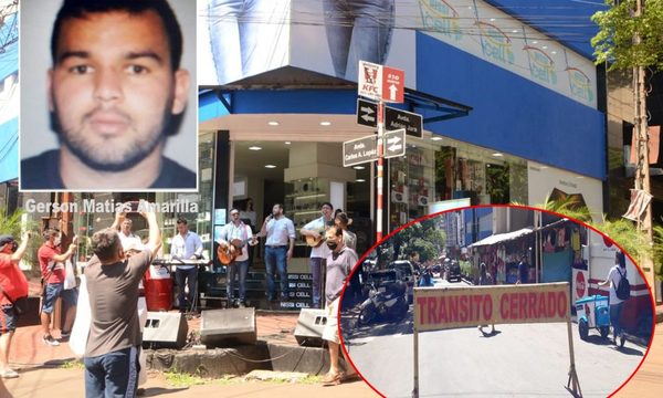 Casa comercial hace cerrar una transitada avenida para promocionar su local en CDE – Diario TNPRESS