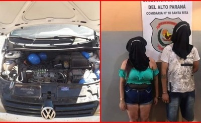 Procesan a una pareja de brasileños sorprendidas con 88kg de droga