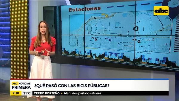 ¿Qué pasó con las bicis públicas? - ABC Noticias - ABC Color