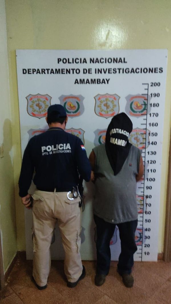 En Amambay, capturan a un hombre buscado por abuso sexual en niños - Nacionales - ABC Color