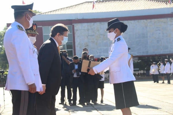 Egresan 149 Oficiales Ayudantes de la Academia Nacional de Policía - El Trueno