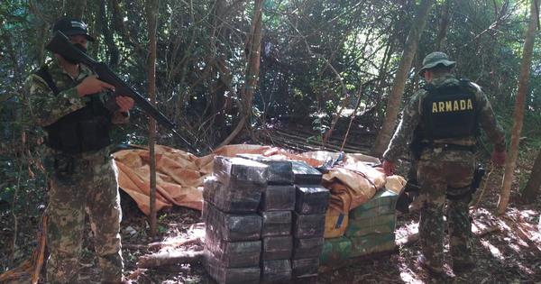 Incautan más de dos toneladas de marihuana en Mbaracayú