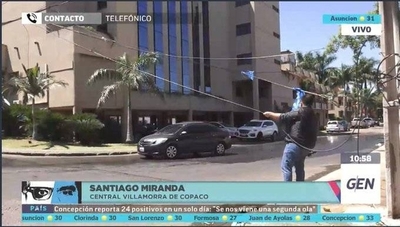 HOY / Santiago Miranda, de la Central Villamorra de Copaco: "Ese cableado no es nuestro”