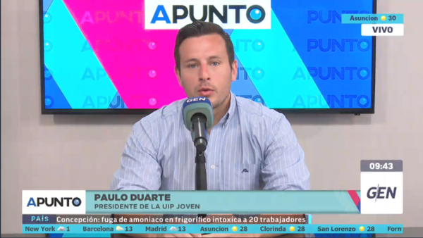 HOY / Paulo Duarte, presidente de la UIP joven, sobre el foro de emprendedores
