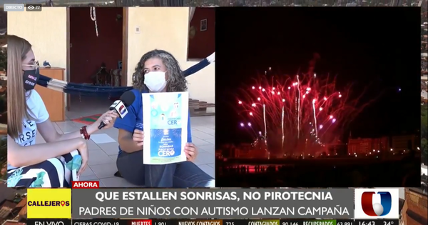 Fiestas navideñas: Promueven campaña "Pirotecnia Cero"