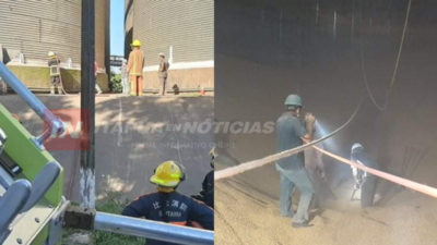 JOVEN MUERE TRAS CAER DENTRO DE UN SILO EN PTO. TRIUNFO