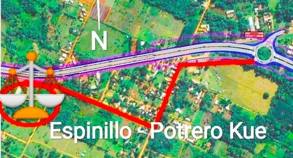 Proyectan realizar colectora desde el cruce hasta la Facultad de Derecho UNA - Noticiero Paraguay