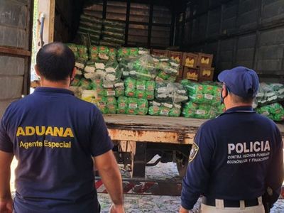 Golpe al contrabando en Ñeembucú, Roque Alonso y Carapeguá
