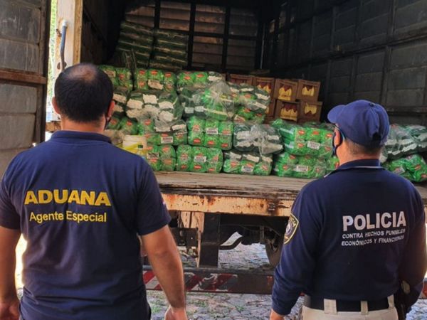 Golpe al contrabando en Ñeembucú, Roque Alonso y Carapeguá