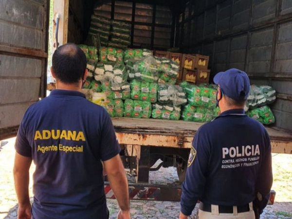 Golpe al contrabando en Ñeembucú, Roque Alonso y Carapeguá
