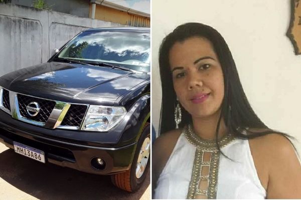Roban camioneta con una mujer a bordo