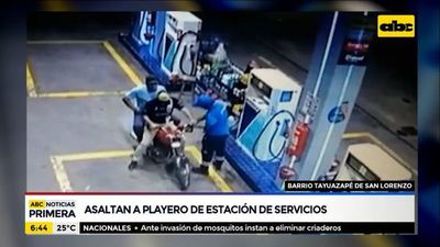 Asaltan a playero de estación de servicios en San Lorenzo - ABC Noticias - ABC Color