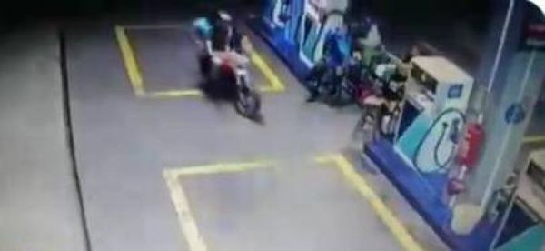 Asaltan estación de servicios a punta de arma de fuego en San Lorenzo