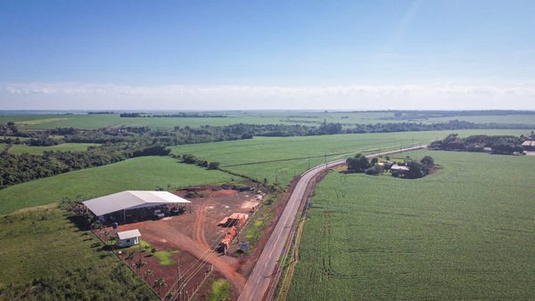 Habilitan asfaltado en Santa Rosa del Monday que conectará con el Corredor de Exportación - ADN Digital
