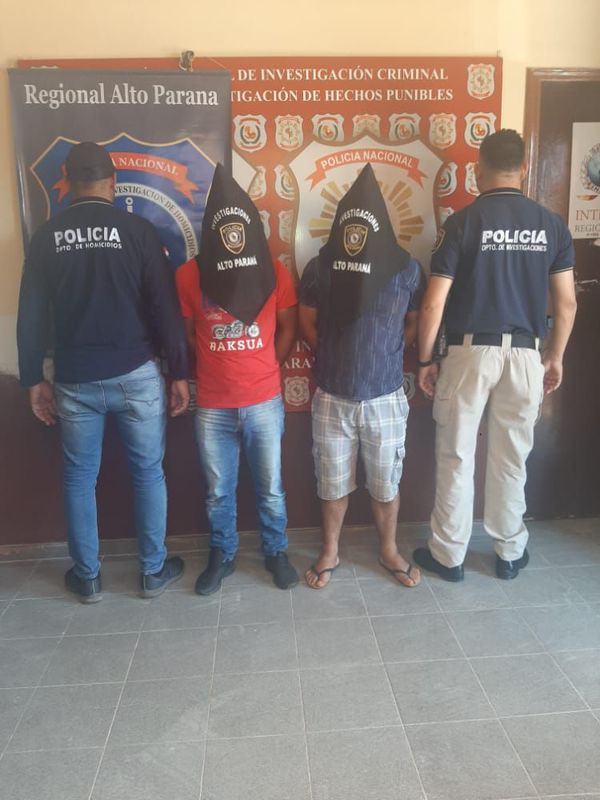 Capturan a supuesto autor de doble homicidio ocurrido en Minga Guazú - ABC en el Este - ABC Color