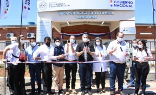 Inauguran cinco nuevas USF en el Alto Paraná