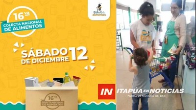 ESTE SÁBADO SERÁ LA COLECTA DE LA FUNDACIÓN BANCO DE ALIMENTOS