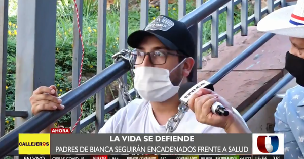 Padres de Bianca seguirán encadenados