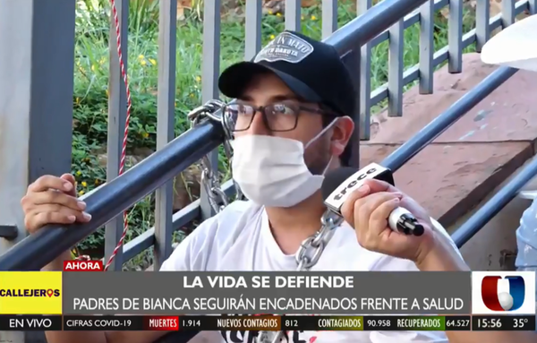 Padres de Bianca seguirán encadenados