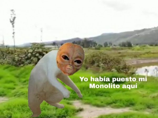 Apreció monolito en Paraguarí y las redes estallaron con memes y burlas