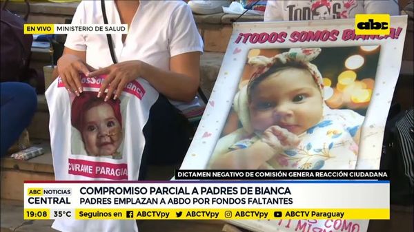 Padres de Bianca emplazan a Mario Abdo por fondos faltantes - ABC Noticias - ABC Color