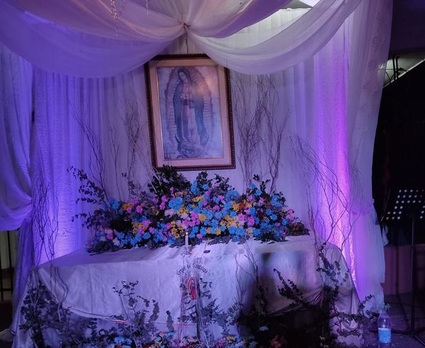 Tradicional serenata a la virgen de Guadalupe en Fernando de la Mora  - Nacionales - ABC Color