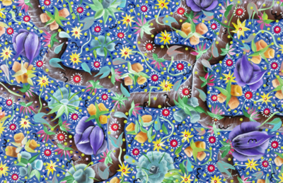 Muestra de Elisabetta Deavi, pintura maximalista