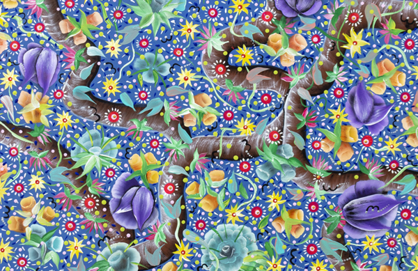 Muestra de Elisabetta Deavi, pintura maximalista