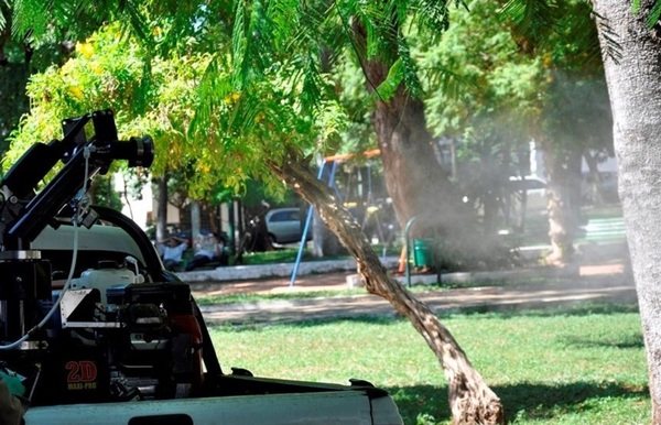 Si el SENEPA fumiga frente a la casa, hay notificaciones de Dengue en el barrio