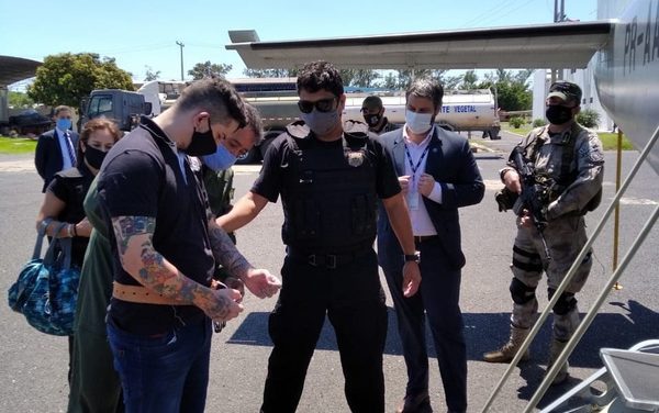 Brasilero fue extraditado a su país por homicidio y asociación criminal