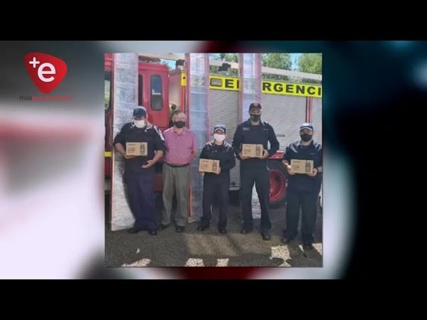DONAN EQUIPOS A LOS BOMBEROS DE ENCARNACIÓN