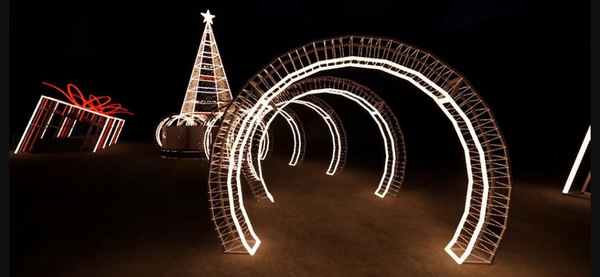 Espíritu festivo se instala en la Costanera de Asunción mediante el “Parque Navidad” | .::Agencia IP::.