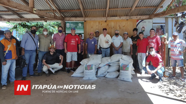 CORRECTIVOS DE SUELO LLEGARON A PRODUCTORES DE ENCARNACIÓN