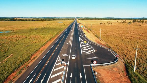 Habilitan segundo tramo ampliado de 23 kilómetros de la ruta PY02