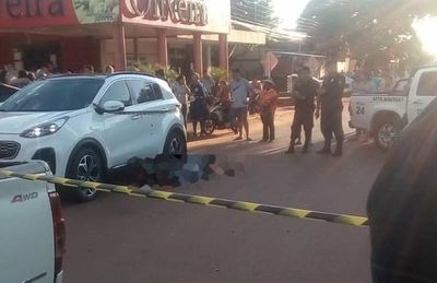 Exagente antidroga es ultimado en otro violento episodio de sicariato en PJC - Noticiero Paraguay