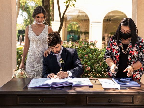 El gran día de Camila Jara y Carlos Guggiari