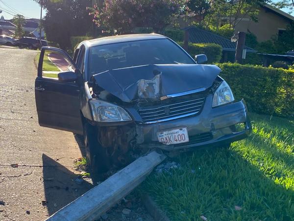 Choco contra una COLUMNA en el Paraná Country Club