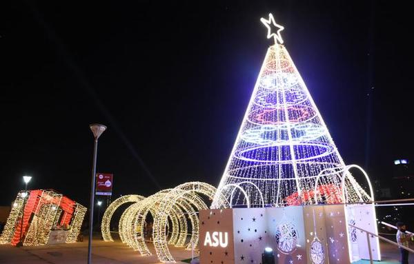 Costanera de Asunción: Municipalidad inaugura "Parque Navidad"