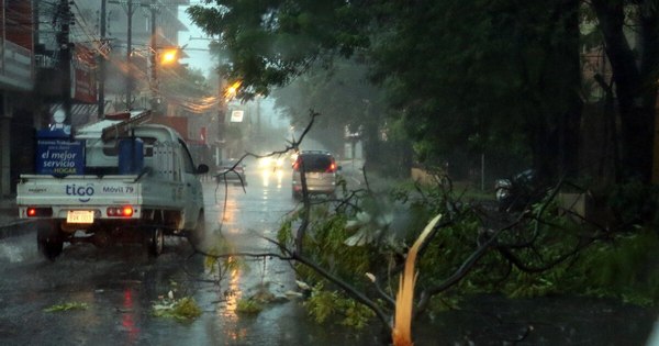La Nación / Alerta de tormentas para Central y siete departamentos más