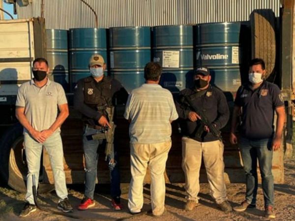 Incautan mayor carga de precursor de droga en el Chaco