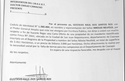 Rosca mafiosa apunta a un nuevo negociado millonario con el Indert - Nacionales - ABC Color