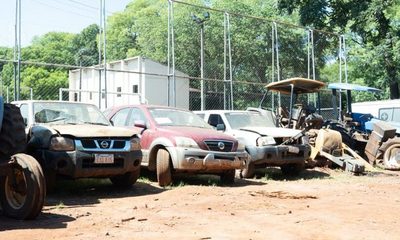 Gobernación juntó casi Gs. 350 millones mediante subasta de vehículos en desuso