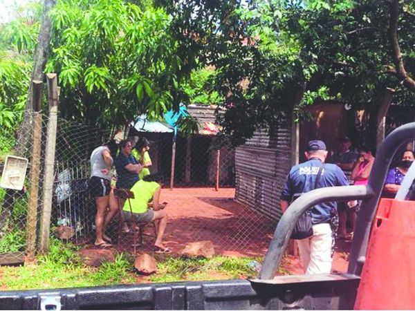 Bebé se ahogó en un charco en su pieza